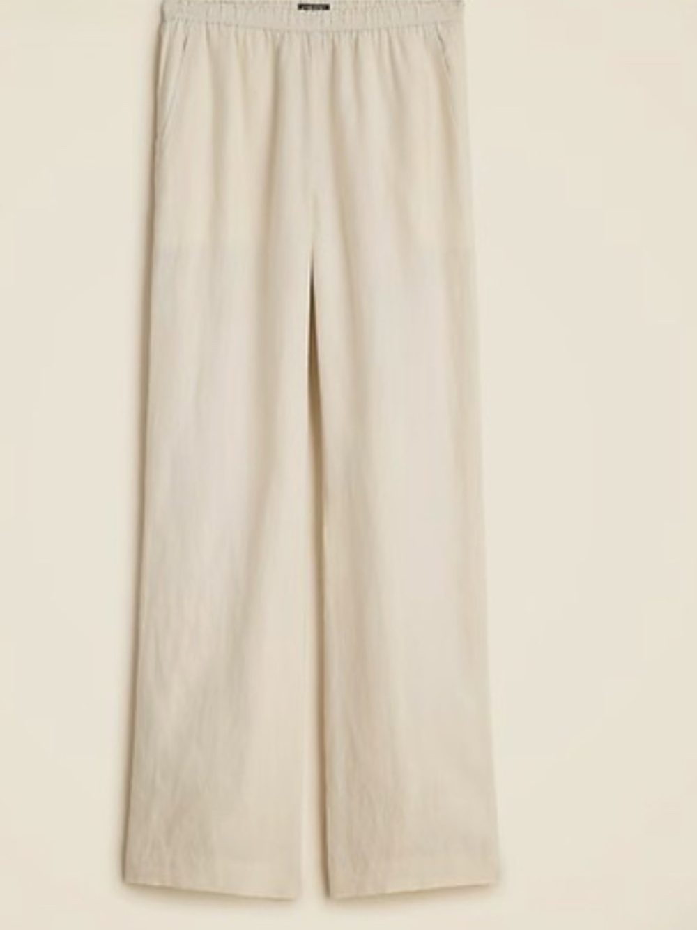J. Crew Stratus 100% linen fully lined pants